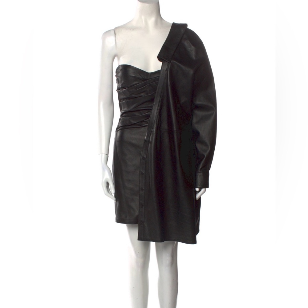 RtA Lamb Leather Shift Dress/Never worn